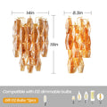 Amber Ceiling Light, 17