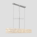 Pluto Halo Rectangular Crystal Chandelier - Camilalamps - CA - LI2024 - C5574
