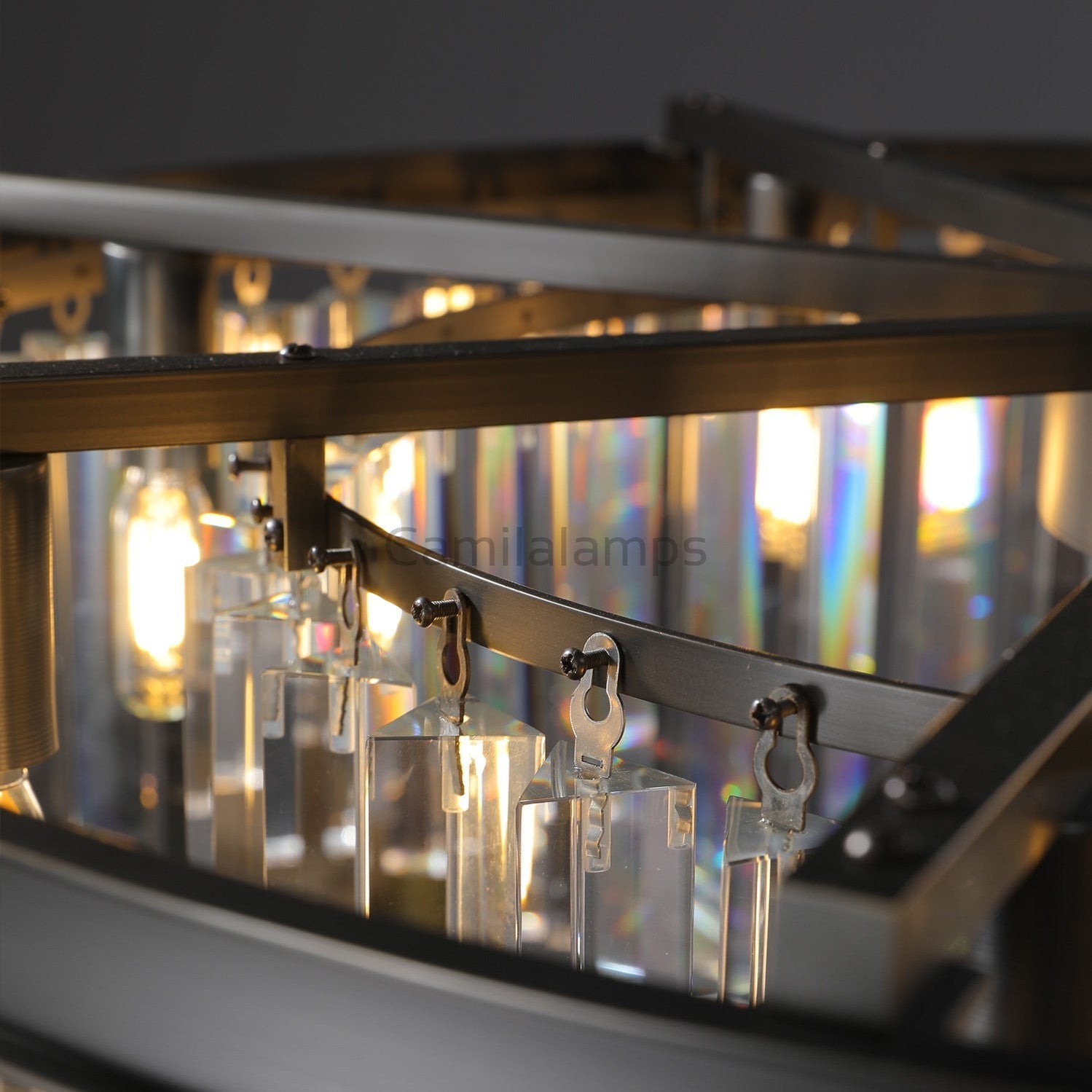 Odeon Crystal Round Chandelier 32" - Camilalamps - CA - CH30932 - 2