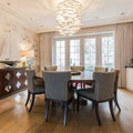 Porcelain Fish Shape Dining Table Chandelier - Camilalamps - CA - X - 14507
