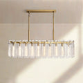 Calametta Glass Rectangular Chandelier 60