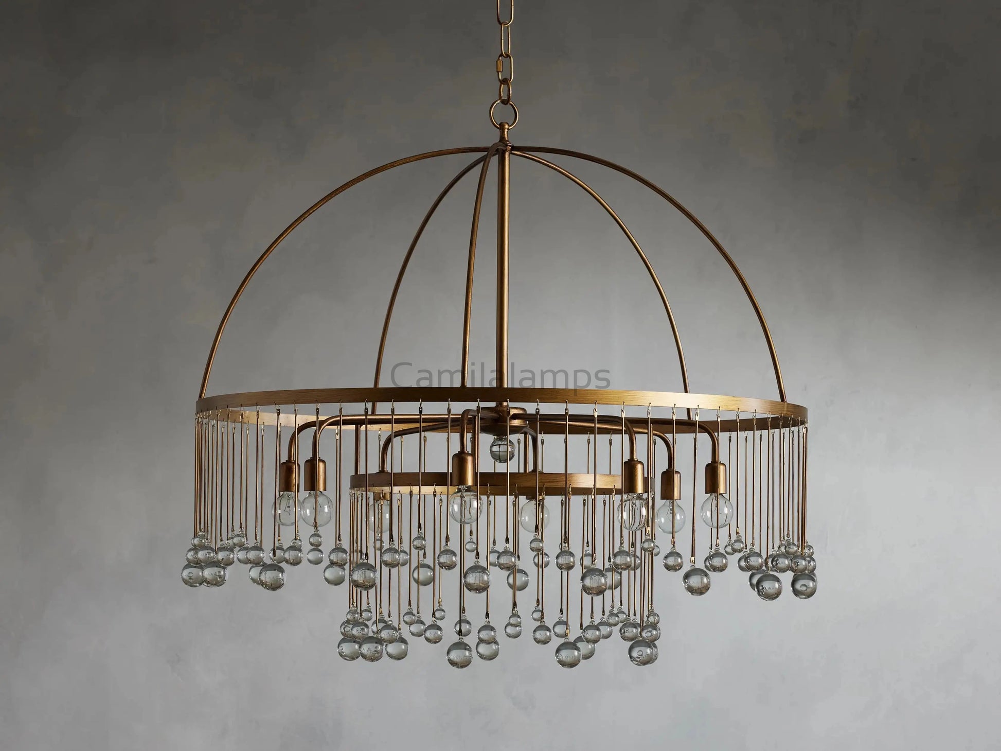 Aubrey Round Chandelier 5 Light/ 8 Light - Camilalamps - CA - 636H584