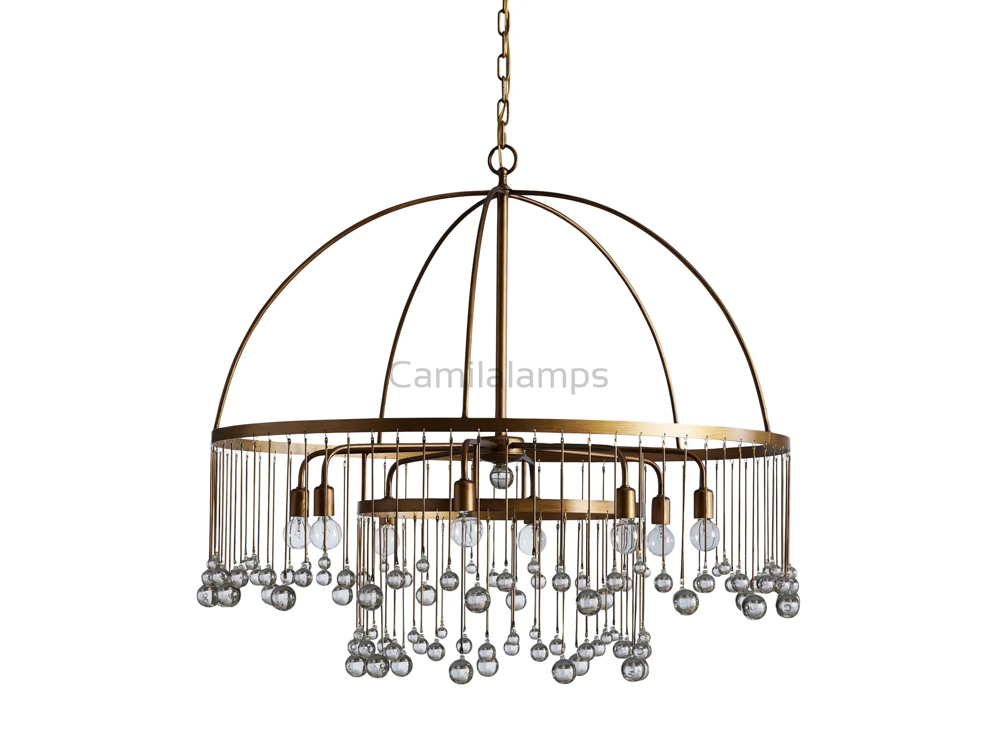 Aubrey Round Chandelier 5 Light/ 8 Light - Camilalamps - CA - 636H584
