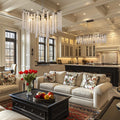Modern Crystal Chandelier, 47.2