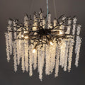 Modern Crystal Chandelier, 47.2