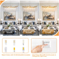 Modern Crystal Chandelier, 47.2