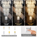 Modern Crystal Chandelier, 47.2