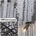 Modern Crystal Chandelier, 47.2