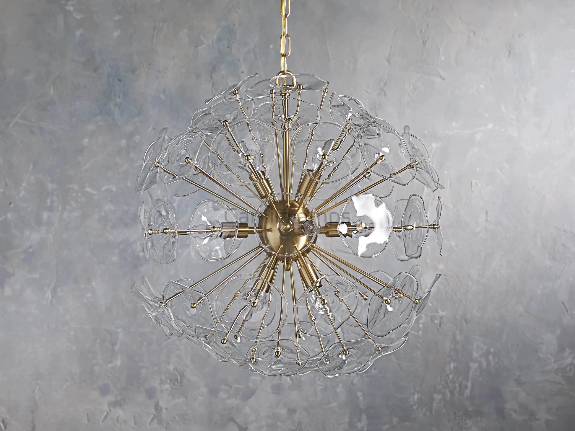 Lily Round Chandelier 8/10/19 Light - Camilalamps - CA - 2036H108