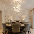 Porcelain Fish Shape Dining Table Chandelier - Camilalamps - CA - X - 14508