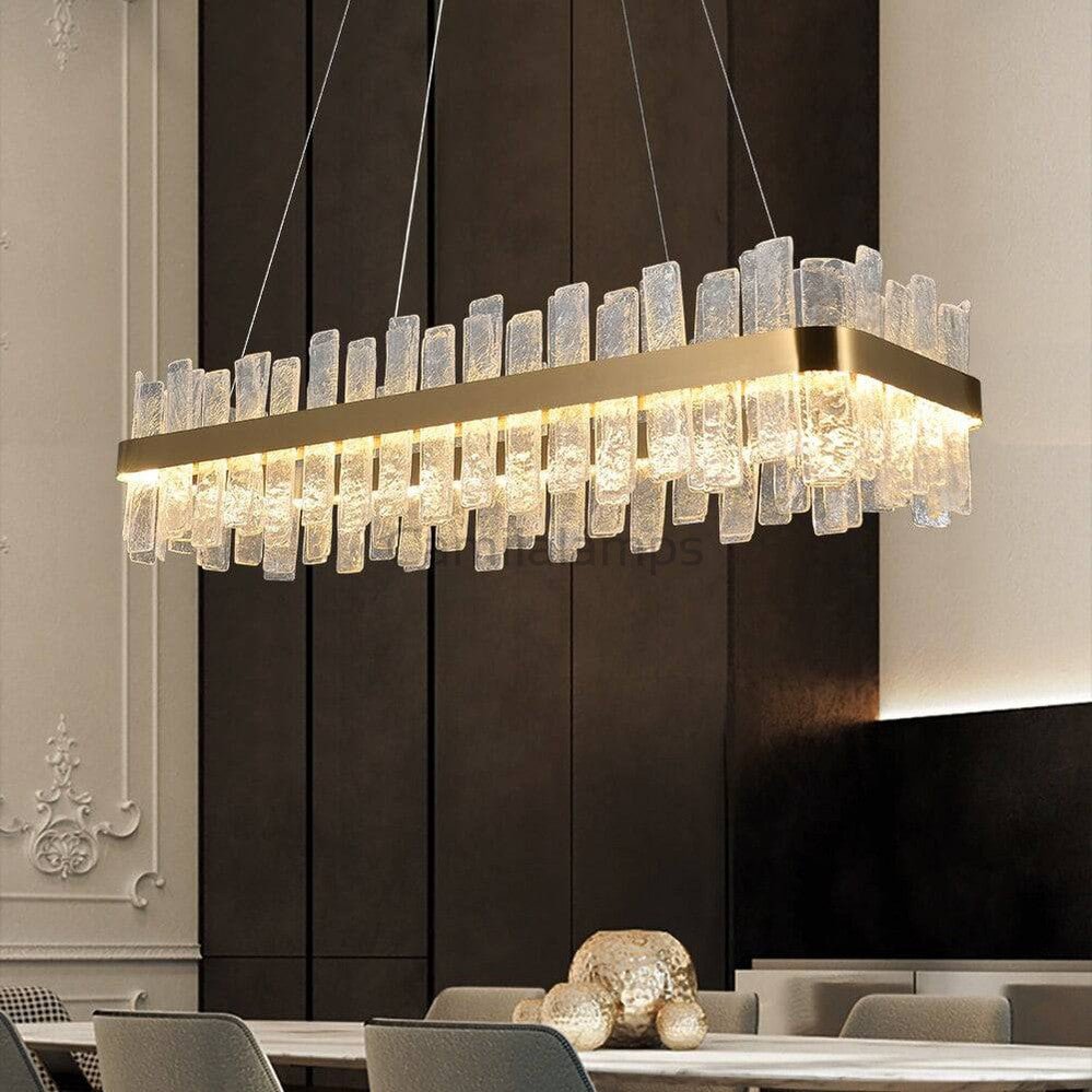 Magnus Rectangular Dining Room Chandelier - Camilalamps - CAM1730