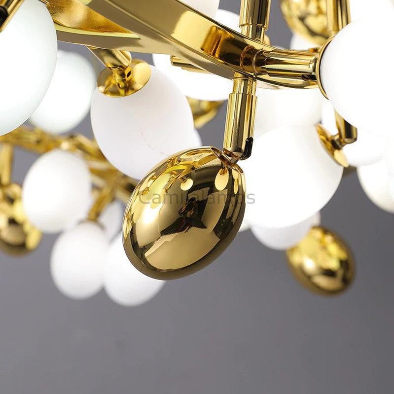 Modern Artistic Linear Grape Chandelier - Camilalamps - CA - 0022