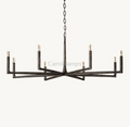 Avarital Forged Round Chandelier 36