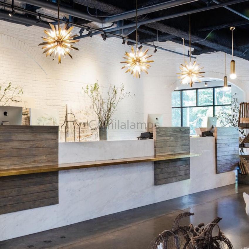 Axel Crystal Sputnik Chandelier - Camilalamps - CA - TCSC36 - 051