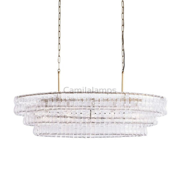 Amir Oval Chandelier - Camilalamps - CA - AF - O5