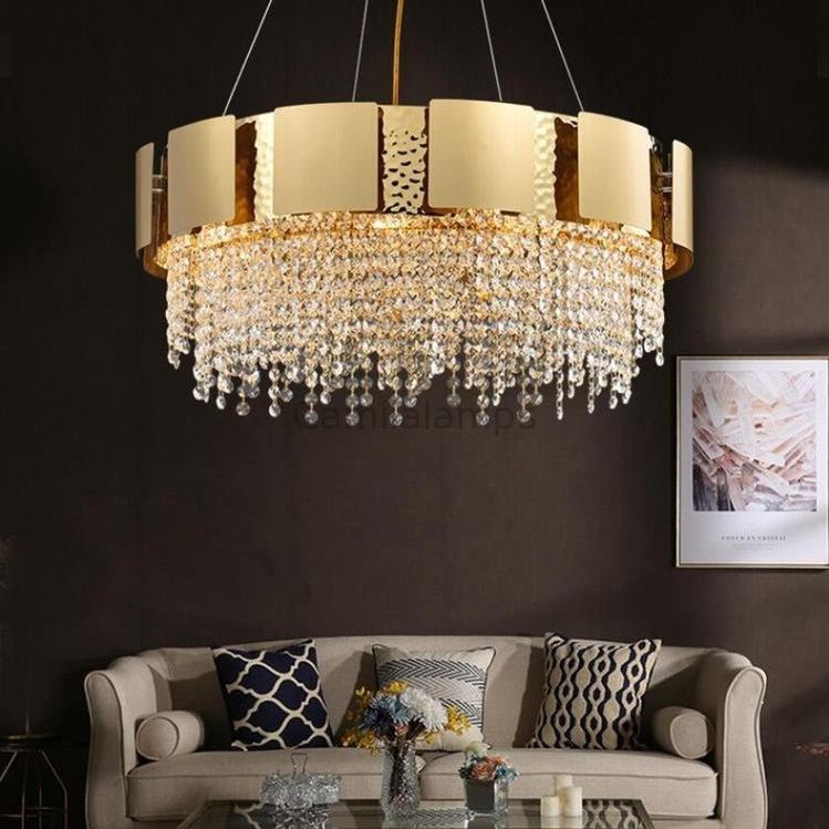 Alaire Crystal Chandelier - Camilalamps - CA - A - 594