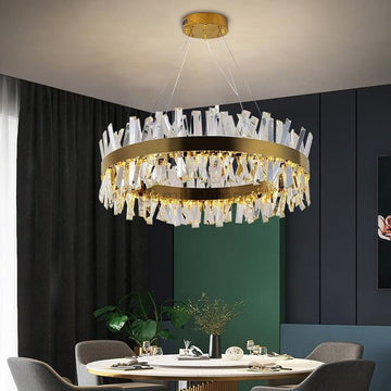 Arsen Crystal Round Chandelier - Camilalamps - CA - A - 506