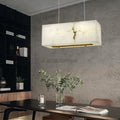 Charlene Marble Cubic Dining Area Chandelier - Camilalamps - ABRR - 1