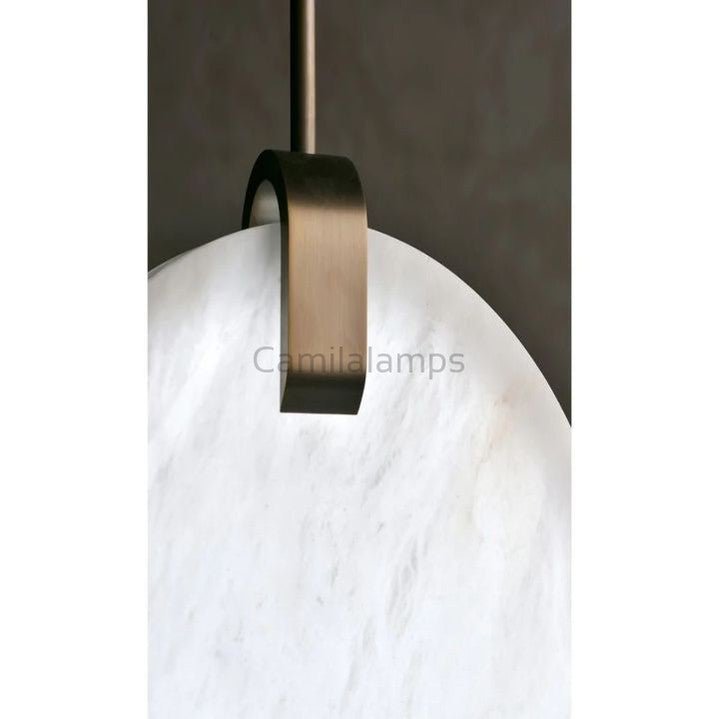 Alabaster Disc Pendant Light - Camilalamps - CA - AL2024 - C1622
