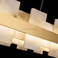 Charlene Marble Gol Modern Chandelier - Camilalamps - AL - 2