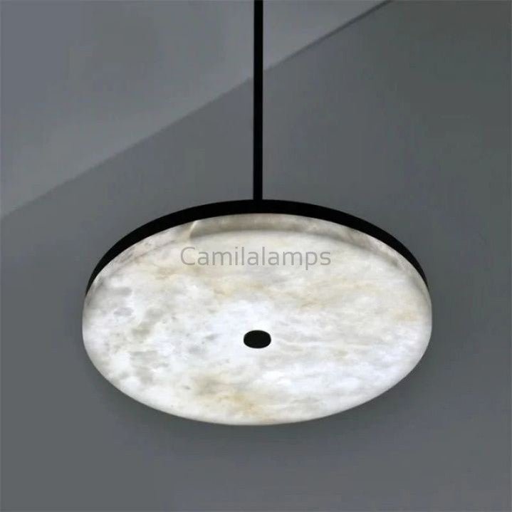 Alabaster Island Shape Mini Pendant Light - Camilalamps - CA - AL2023 - C1143