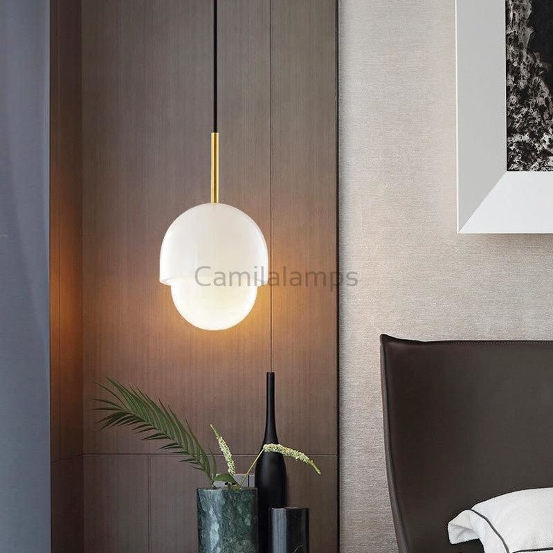 Alabaster Simple Bedside Pendant Light - Camilalamps - CA - 8556783 - 33