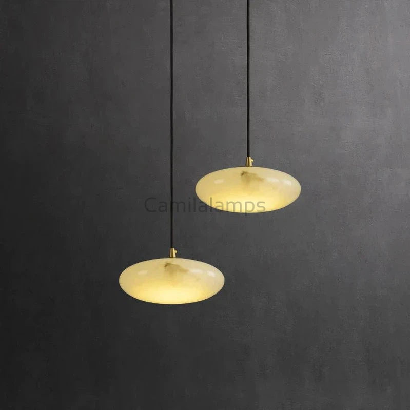 Alabaster Modern Cloud Pendant Light - Camilalamps - CAM - ALB - 1440