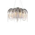 Sophian Aluminum Chain Tassel Round Chandelier - Camilalamps - CA - A - 044