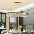 Arian Oval Crystal Chandelier - Camilalamps - CA - A - 504