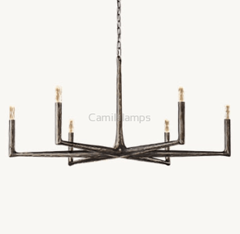 Avarital Forged Round Chandelier 36" 48” 60” 72” - Camilalamps - ARTT - 3
