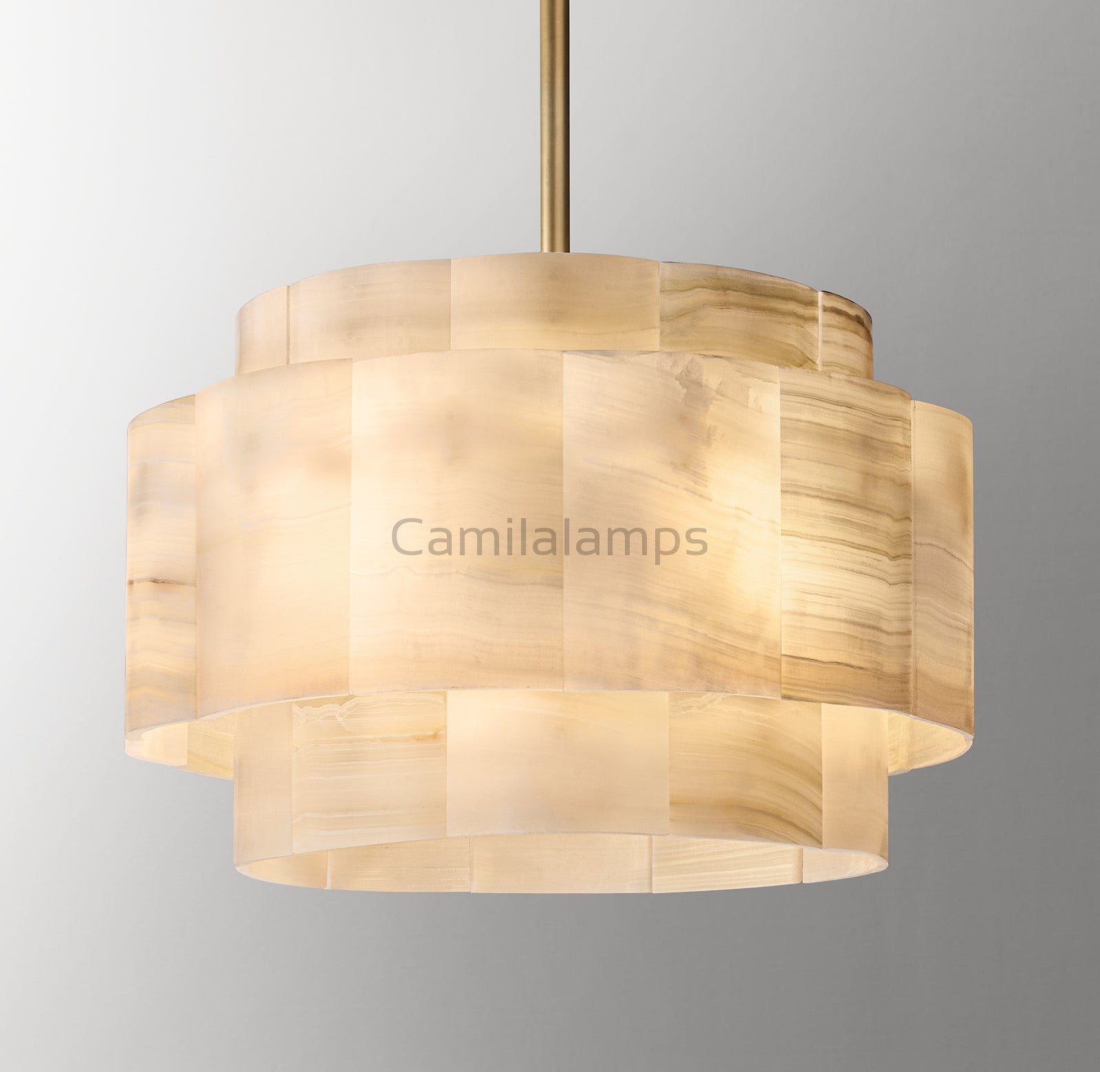 Alabaster Large Pendant - Camilalamps - FA - 11