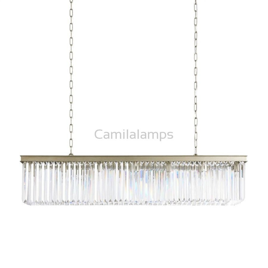 Ryan Rectangular Chandelier - Camilalamps - CA - BTR - 16