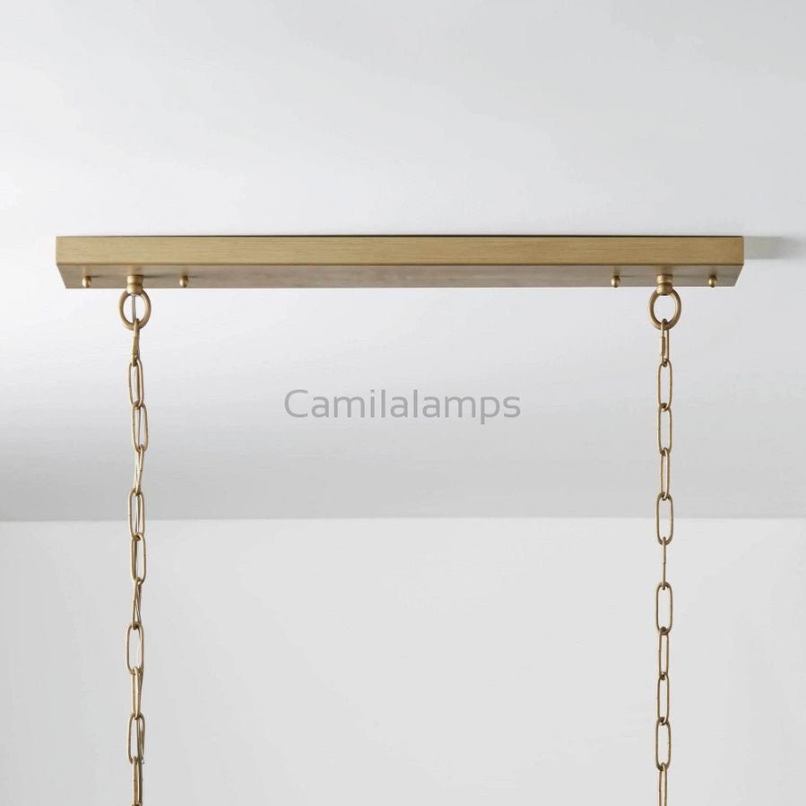 Ryan Tiered Rectangular Chandelier - Camilalamps - CA - BTR - 08