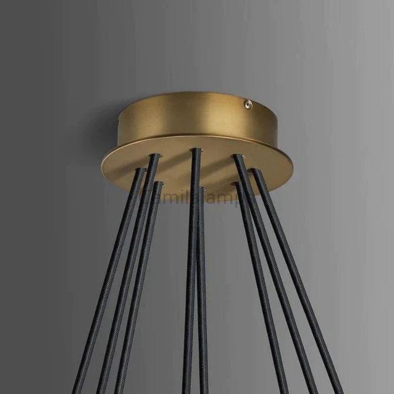 Linna Contemporary Circular Living Room Pendant - Camilalamps - OAOO - 1