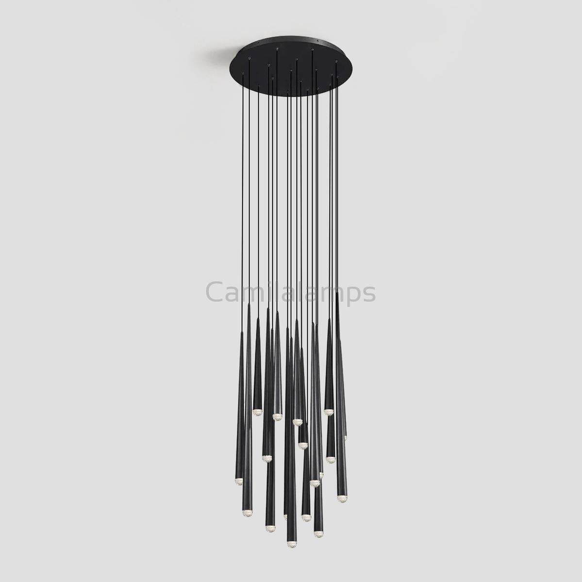 Alren Round Tubular Pendant Chandelier - Camilalamps - CA - LI2024 - C5604