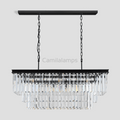 Falria 3 - Tier Crystal Rectangular Chandelier - Camilalamps - CA - LI2024 - C5706
