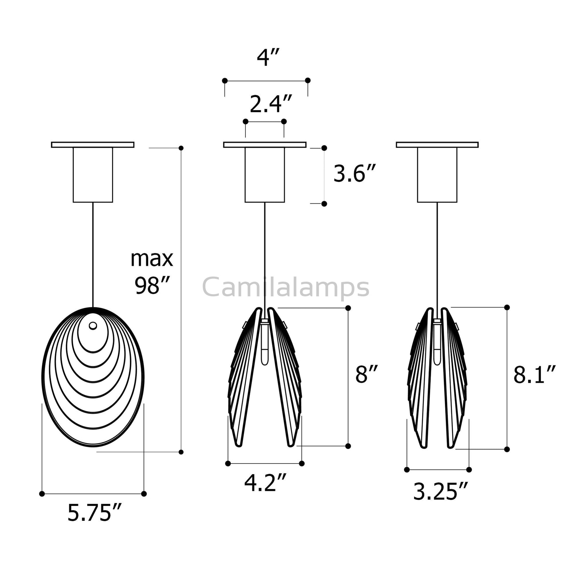 Mussels Pendant - Camilalamps - 20240302 - MP - 3