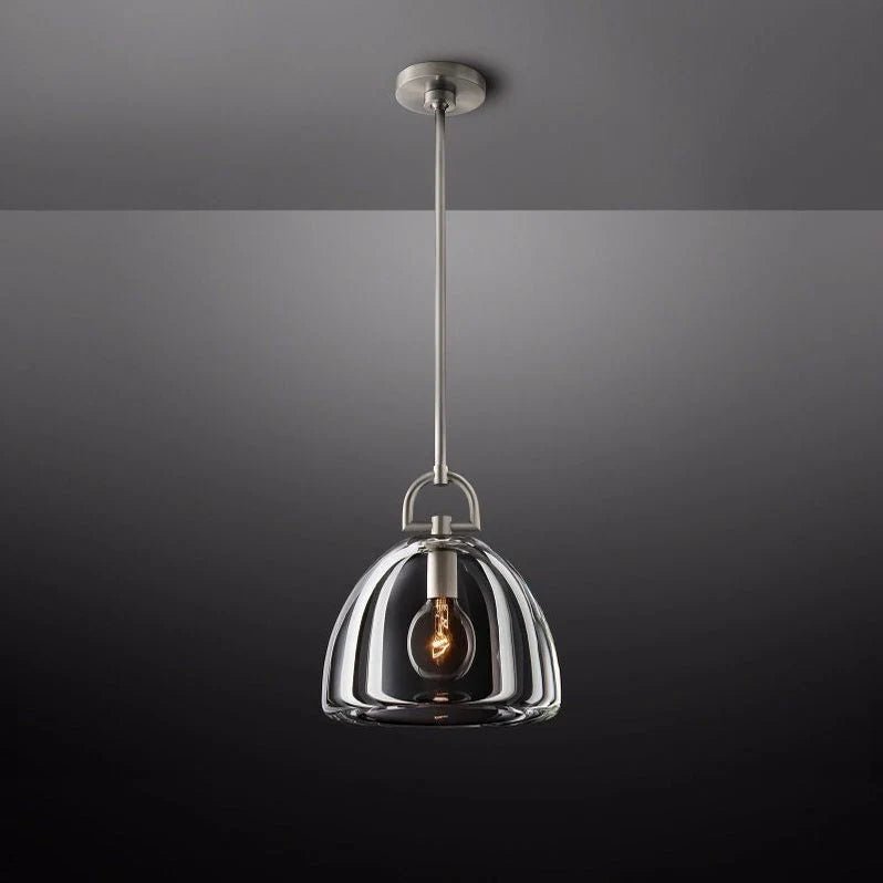 Fulcram Modern Dome Crystal Pendant Light - Camilalamps - CAM1469