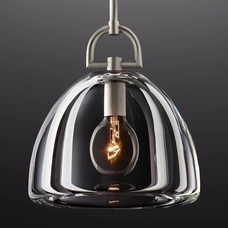 Fulcram Modern Dome Crystal Pendant Light - Camilalamps - CAM1469