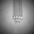 Bille De Crystal Cluster Round Chandelier 14''19''24''30''40