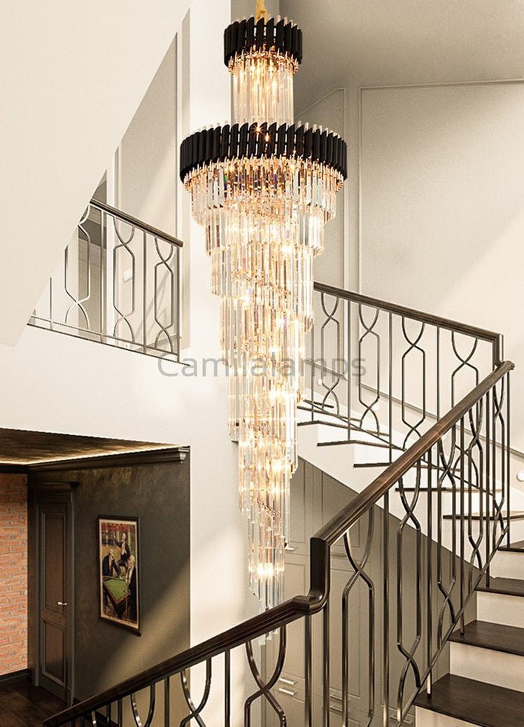 Cyrus Multiple Tier Crystal Chandelier - Camilalamps - CA - A - 565