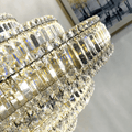 Cake Shape Luxury Crystal Chandelier - Camilalamps - ILM1237