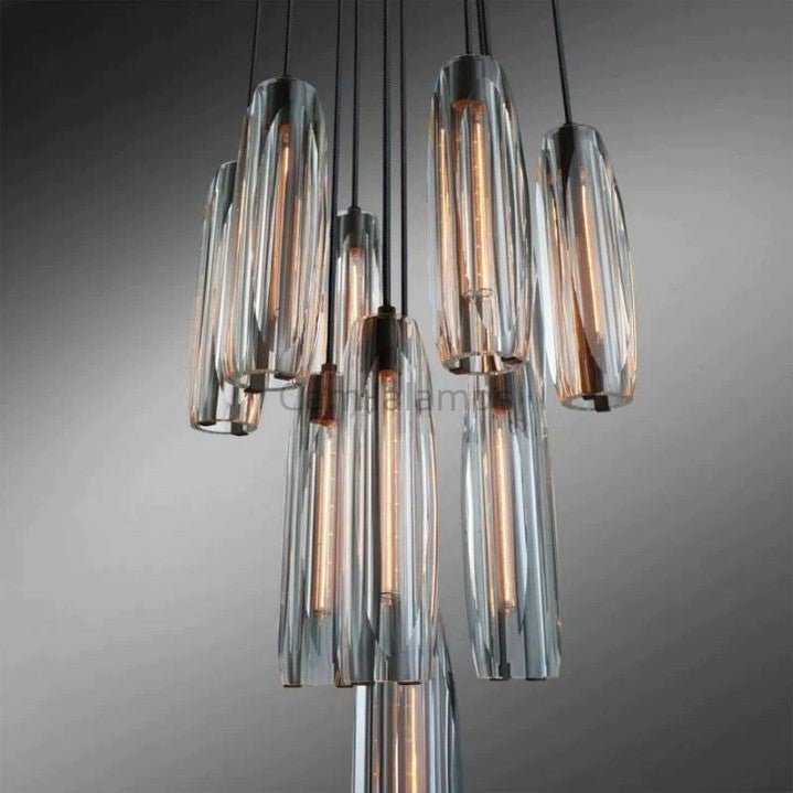 Camellia Crystal 10 - Light Round Chandelier - Camilalamps - CA - CA2023 - R0427