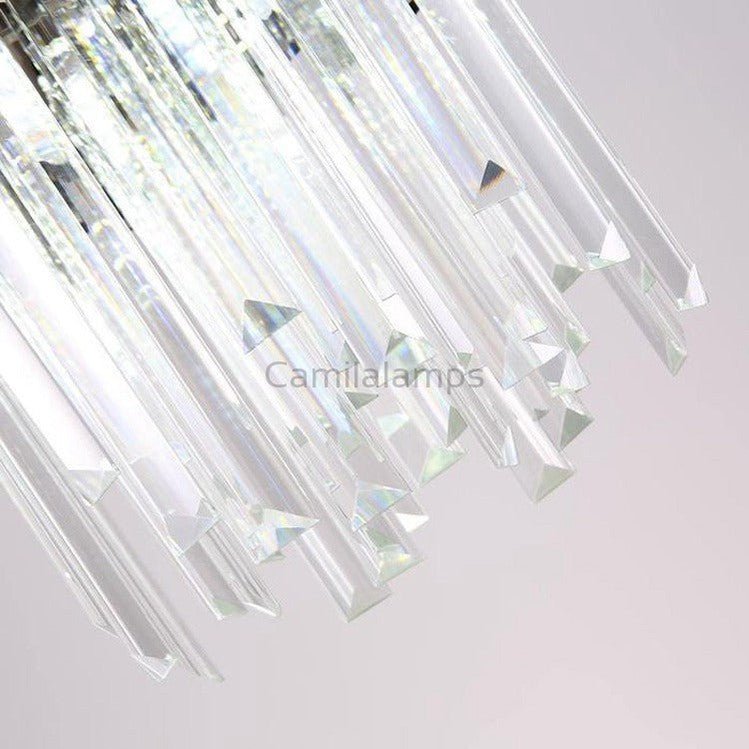Modern Cream Crystal Pendant Chandelier - Camilalamps - CA - PENDANT - 0198