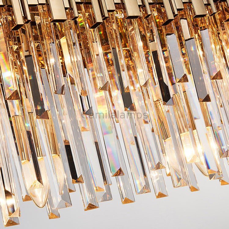 Candi Crystal Chandelier for Dining Room - Camilalamps - CA - A - 360