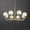 Alabaster Modern Global Dining Chandelier - Camilalamps - Alaba - 1368 - 6 Lig - 1
