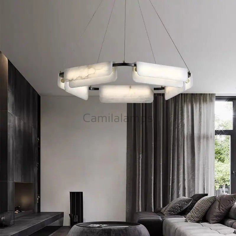 Spain Alabaster Modern Bedroom Chandeliers - Camilalamps - Spain - 1364 - D31.4 - 2