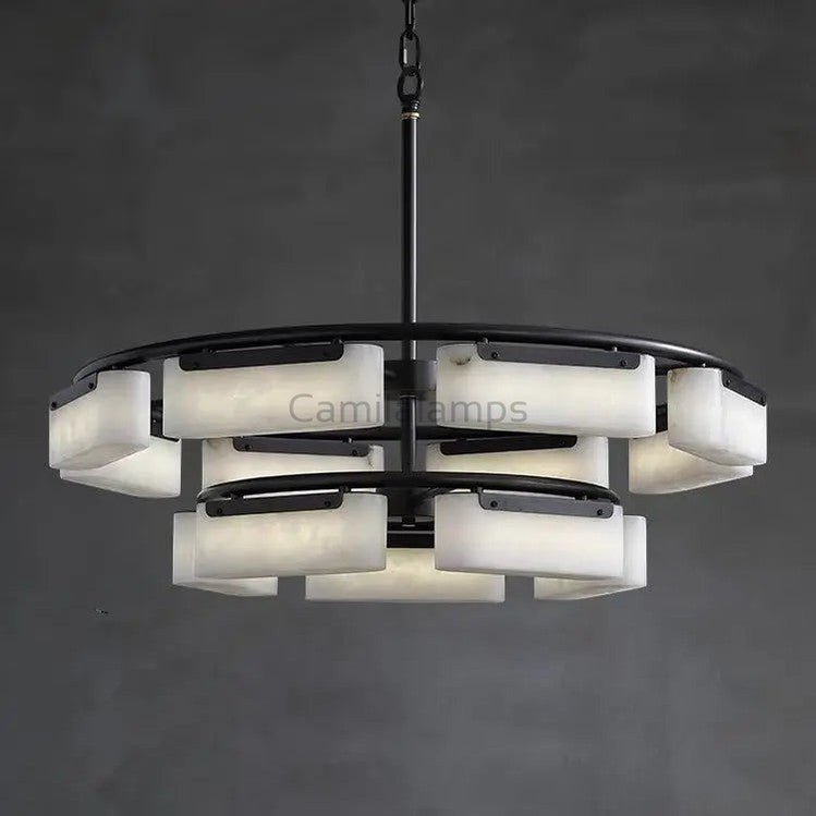 Spain Alabaster Modern Chandelier Lighting Indoor - Camilalamps - Spain - 1375 - 1