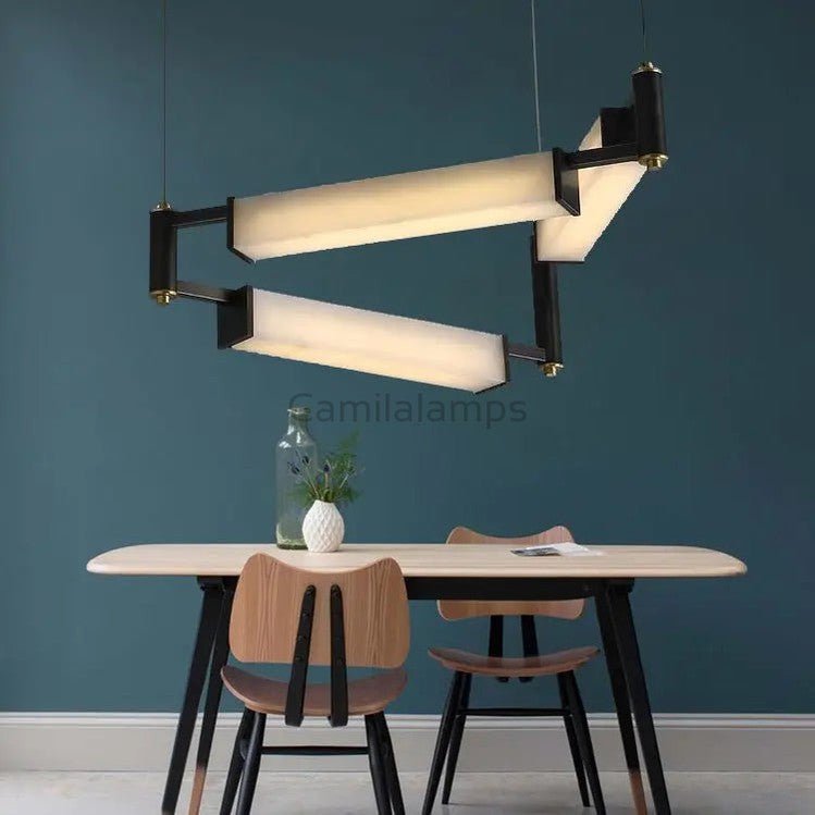 Spain Alabaster Modern Dining Room Chandeliers - Camilalamps - Spain - 1372 - 1