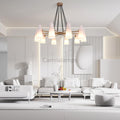 White Porcelain Round Chandelier 10 - Lights - Camilalamps - CA - C - 16